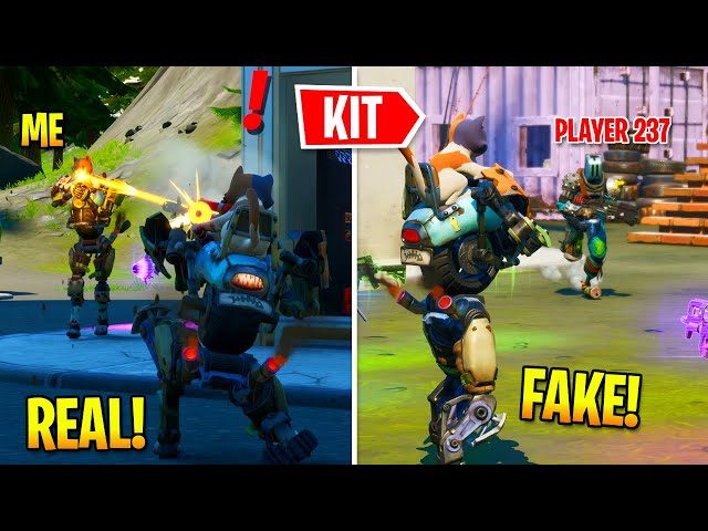 I Pretended To Be BOSS Kit In Fortnite