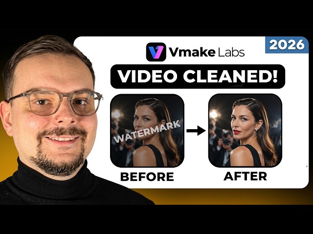 Vmake Labs Tutorial (2026) - Remove Watermarks, Logos and Subtitles from Videos