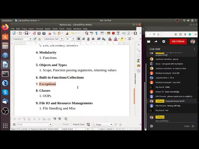 Copy of Programming in Python Demo Class