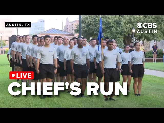 WATCH LIVE: Austin Police Department Chief's Run