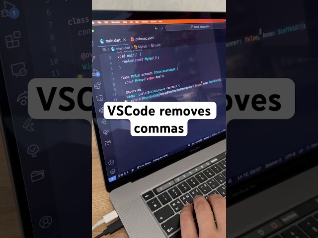 Flutter VSCode removes trailing commas when saving dart files #flutter