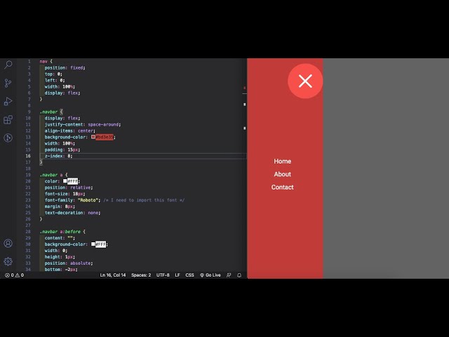 Responsive Navbar - Speed Code - FrontEnd