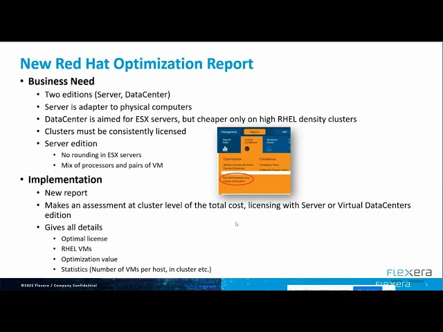 September 2021: RedHat, Microsoft Windows and SQL server optimization