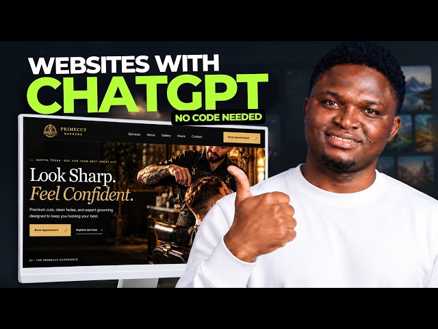 How to Create a Website With ChatGPT Sites in Minutes