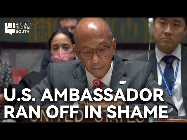 After Smearing China, the U.S. UN Ambassador Fled Away
