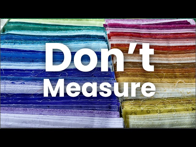 Quilt with Me: Cutting Strips for the Double Luminary Quilt