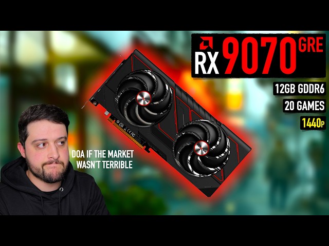 RX 9070 GRE - The Gameplay Review at 1440p! (20 Games Tested)