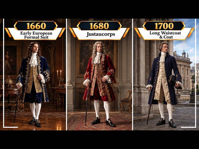 The Evolution of Suits: 1660–2150