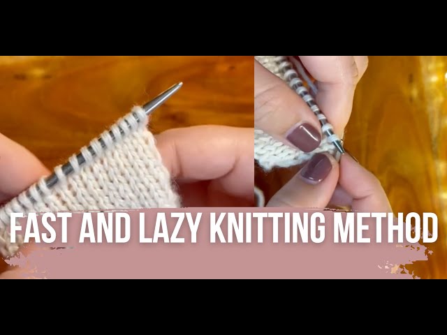 I knit my entire wardrobe using this STYLE of KNITTING