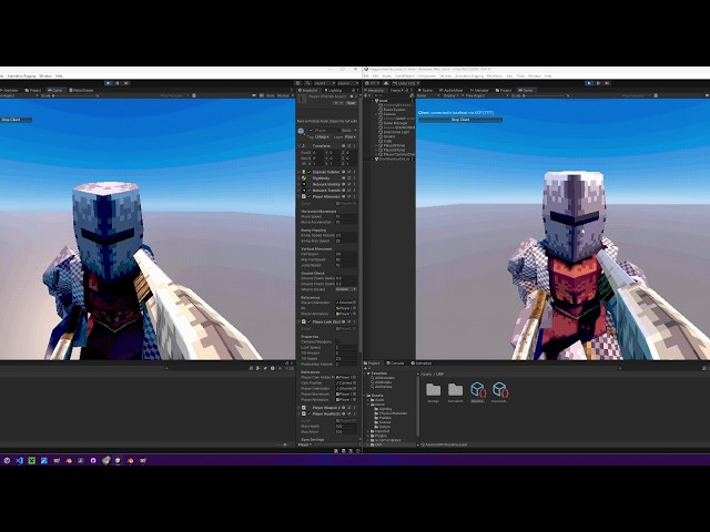 Unity Multiplayer FPS  first test - Unity 3D