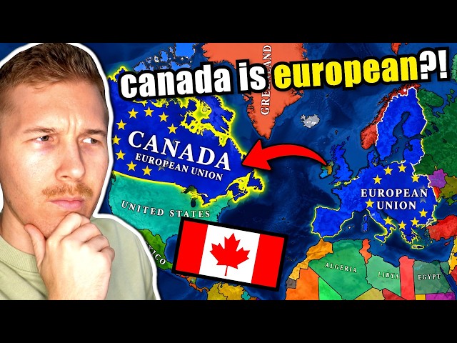 I Expanded the European Union to CANADA?! (Pax Historia)