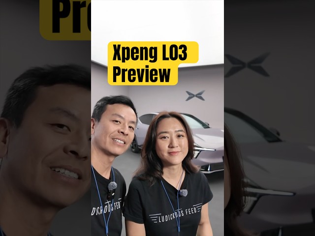 Xpeng L03 Preview: Battery, Range, Interior and VLA 2.0 for Australia?