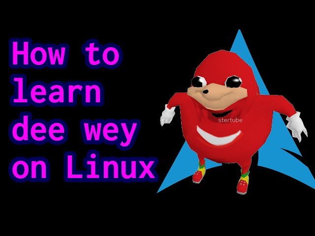 How to Actually Get Good at GNU/Linux!