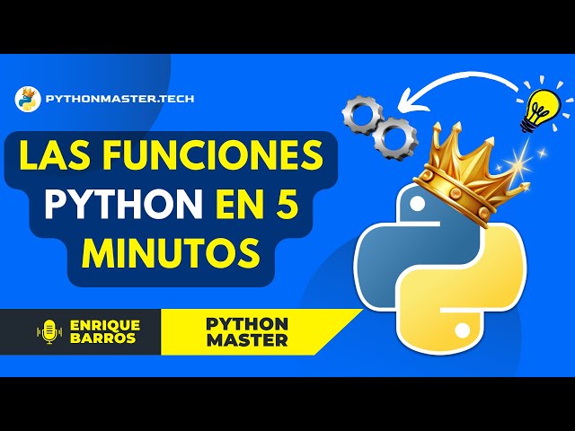 [ PYTHON ] Functions in 5 minutes
