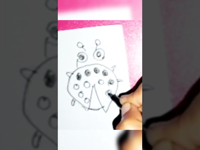 drawing 🐞 #shortsvideo​ #youtubeshorts​ #howtodrawflowervase