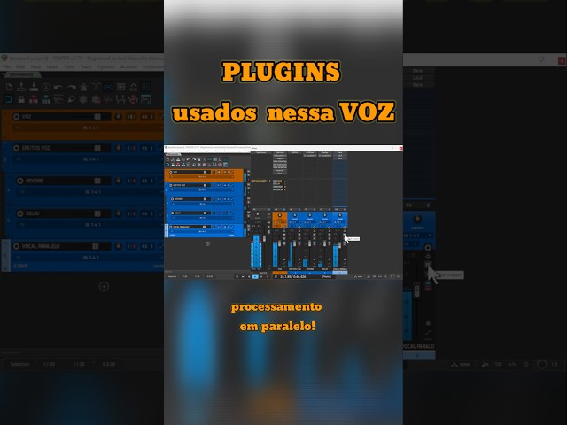 alguns plugins usados nessa voz