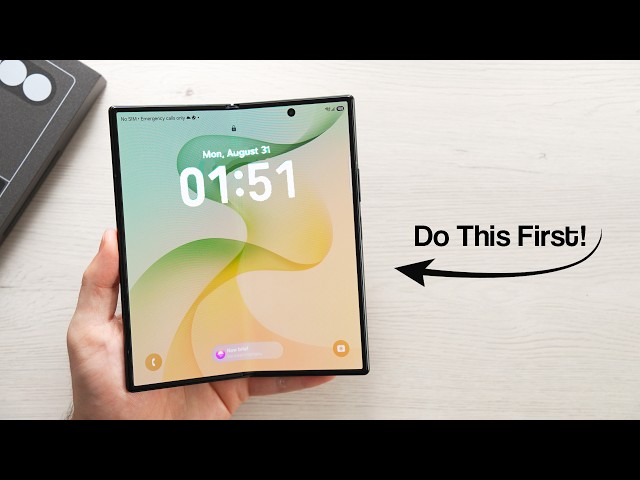 Galaxy Z Fold 8 Ultra - First Things To Do! (Tips & Tricks)