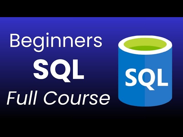 SQL for Data Analysis – Beginner to Advanced [2026 Full Course]