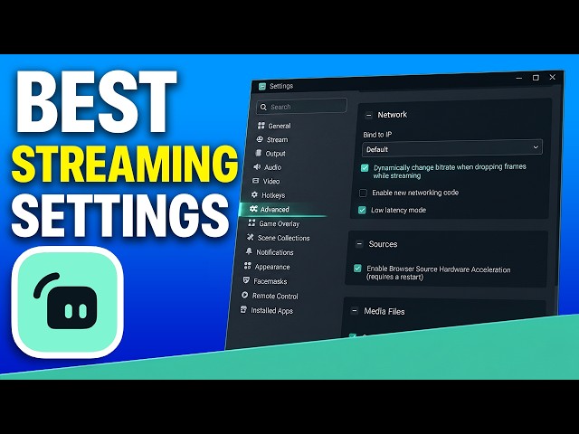 The Best Streamlabs Settings for Streaming - Updated 2026