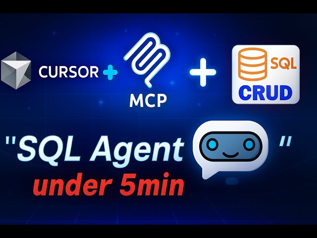 Build a CRUD SQL Agent with MCP Servers in under 5 Minutes [Easy]