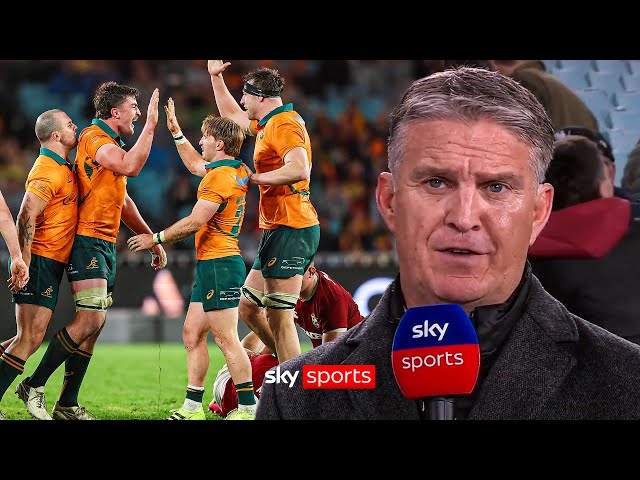 Tim Horan is feeling positive after Wallabies win & looks ahead to the Bledisloe Cup