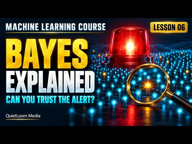 Bayesian Learning: Base Rates, Bayes & Naive Bayes | ML Lesson 6