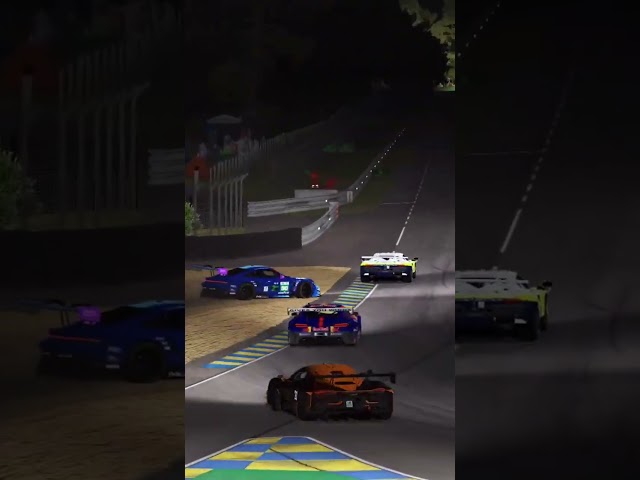 Taking the lead at LeMans at night