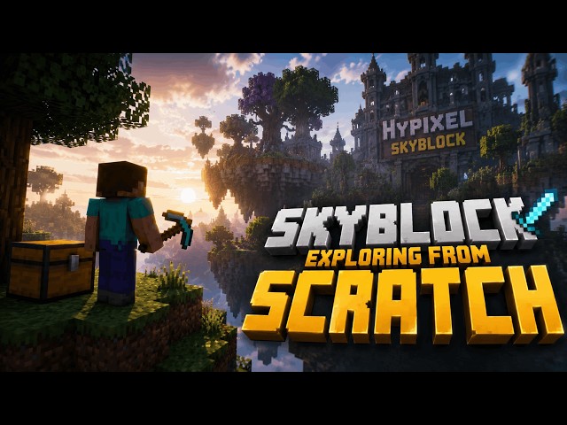 I Started Hypixel SkyBlock From SCRATCH! | Episode 1