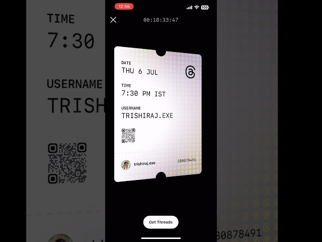 Get access to threads app by meta #instagram #threads #twitter #meta #facebook