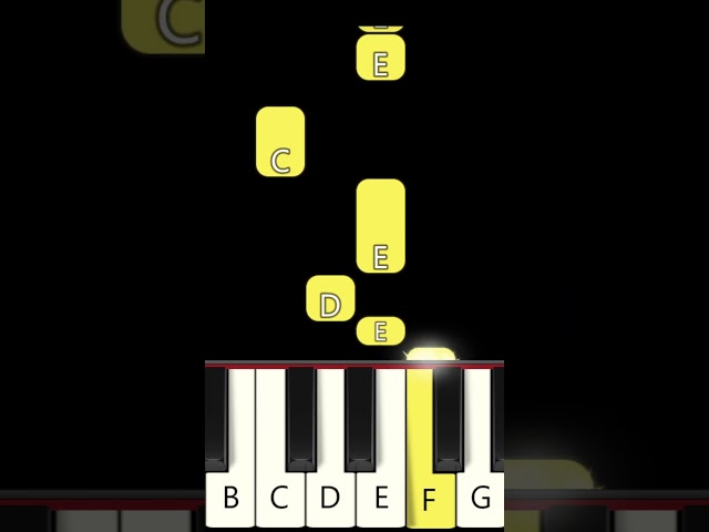 One Two Buckle my Shoe Meme - Piano Tutorial - Beginner