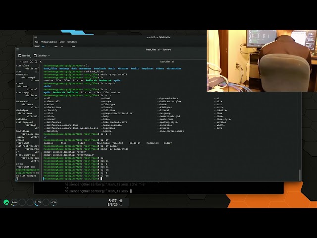 Live programming 💾 💻 (I use Arch btw) #linux #computer