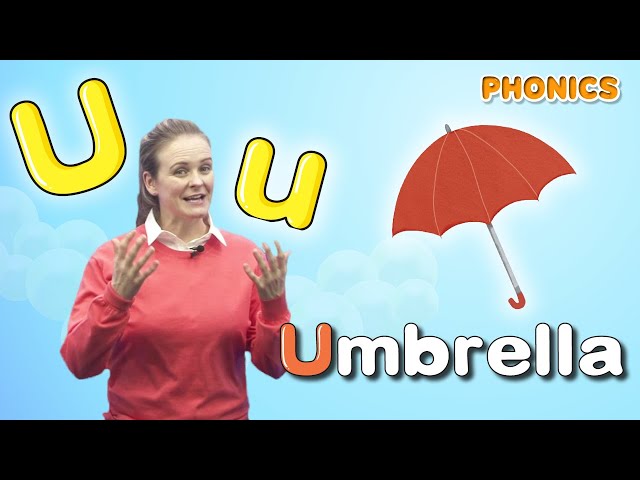 Phonics Step 1 | Alphabet | Lesson 11 (Uu, Vv, Ww) | 4 Step Phonics