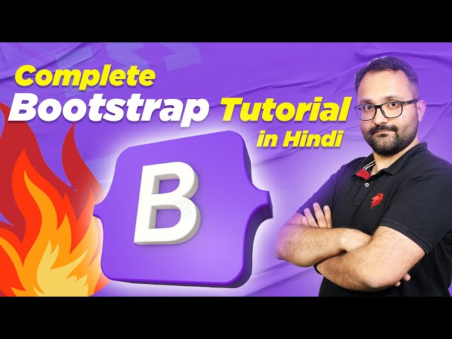 Bootstrap Tutorial in Hindi With 2 Projects for Beginners | Complete Bootstrap 5 Tutorial in Hindi