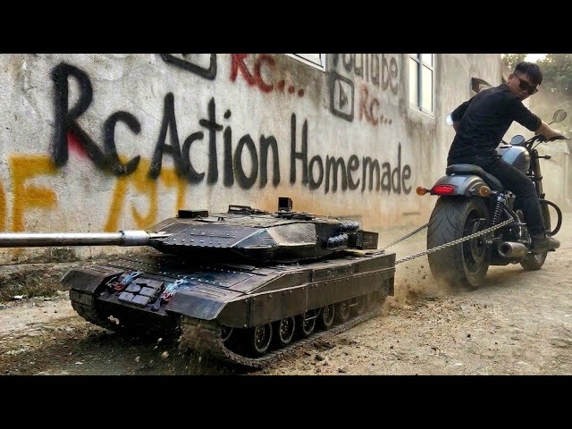 Tank rc 1/6, super strong | rc action homemade