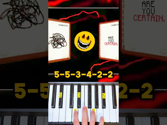 Verity Theme Song - Piano Tutorial #shorts