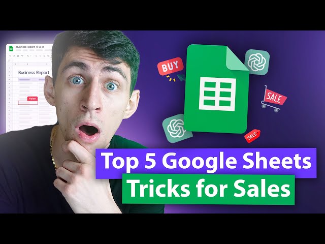 Top 5 Google Sheets Tips for Sales Pros: Automate, Organize, and Boost Productivity in 2025