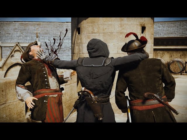 Assassin's Creed Unity Stealth Kills (Eliminate Rouille)