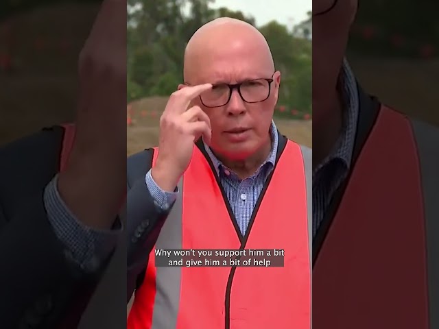 Peter Dutton blanks question on whether he's helping son Harry with house deposit