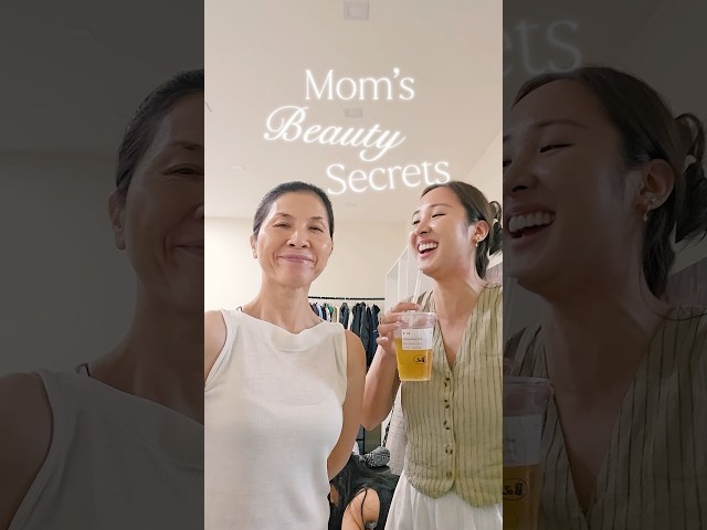 My mom’s beauty secrets!!🤫