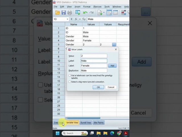 How to Enter Data Correctly in SPSS