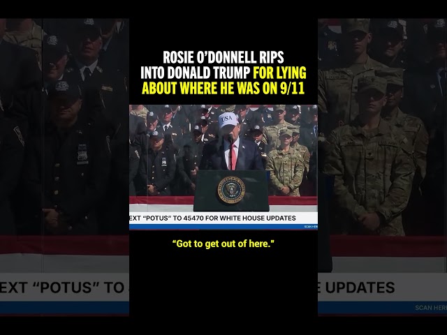 Rosie O'Donnell on Donald Trump: "The man is insane. All he does is lie."