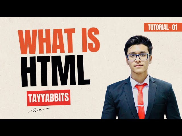 What is HTML? A Beginner's Guide to Web Pages & Key HTML Terms | HTML Tutorial #1