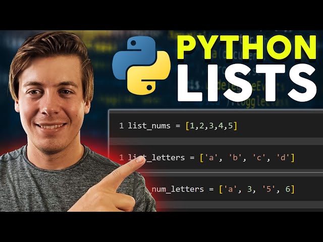 Master Python Lists: 30-Minute Crash Course for Beginners