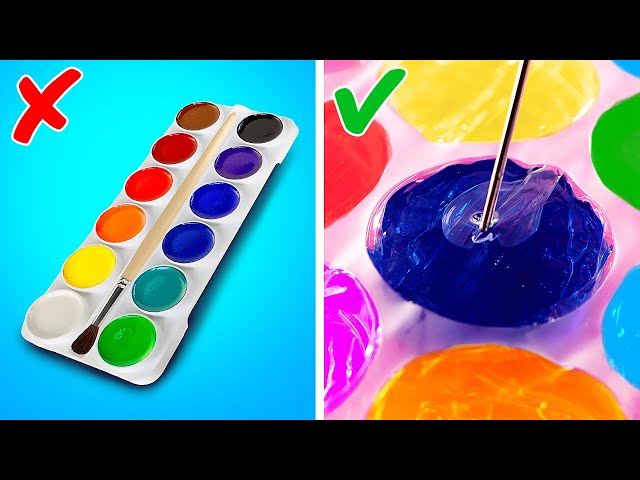50 BEST ART HACKS FOR BEGINNERS