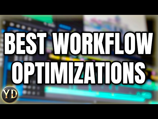 Premiere Pro Workflow Optimization