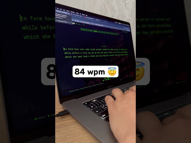Practice typing and code faster 📈#typing #coding