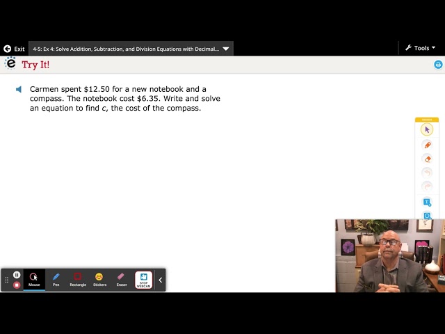 Topic 4 Lesson 5 Example 4
