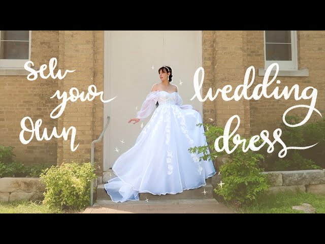 Sew Your Own Wedding Dress! | DIY Bustier Wedding Gown Tutorial