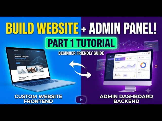 Generate a Custom Website and Admin Dashboard (Part 1 Tutorial)