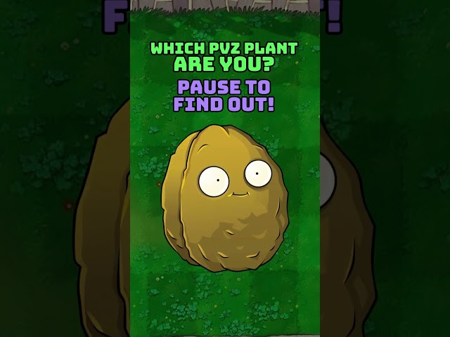 Which PvZ Plant are you? Pause to find out! #plantsvszombies #laurashigihara #videogames #supershigi